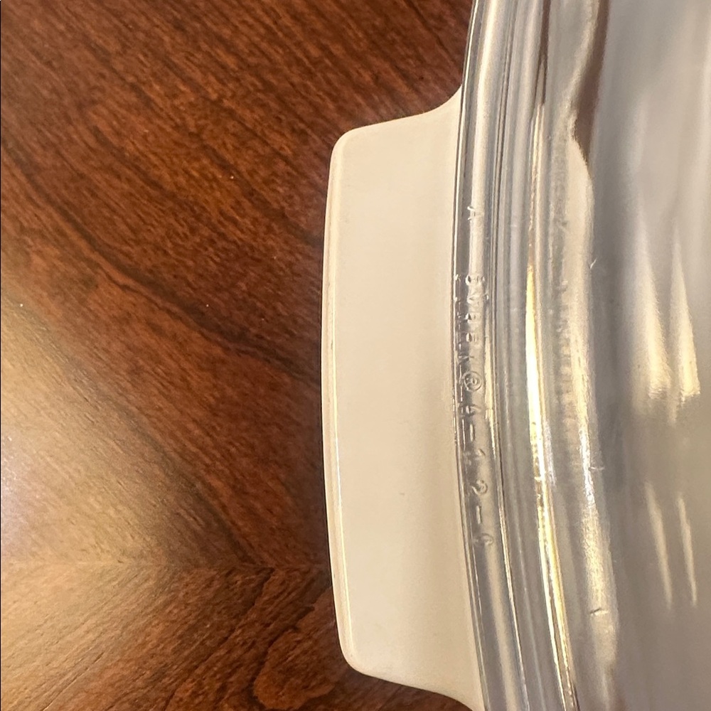 Beautiful Corningware Le Romarin Baking Dish with Glass Lid 10x10x2 - Picture 4 of 8